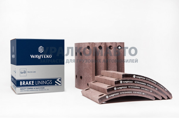 накладка тормозная (8 отверстий) Wayteko FAW 3501041C-W