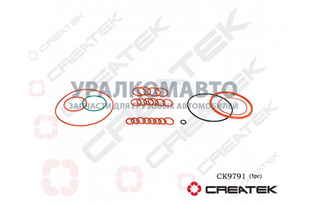 Кольца уплотнительные двигателя (комплект) WP10 CREATEK
