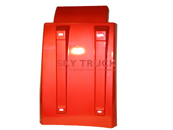 Крыло левое (брызговик) красный Евро3 